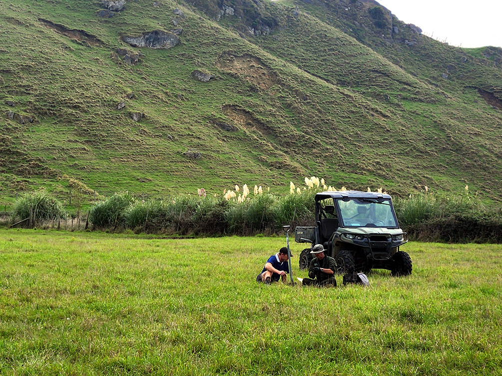 GPS mapping on farm